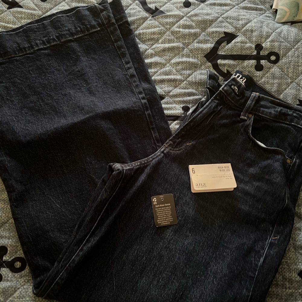 a.n.a High-Rise Wide Leg Jeans size 6